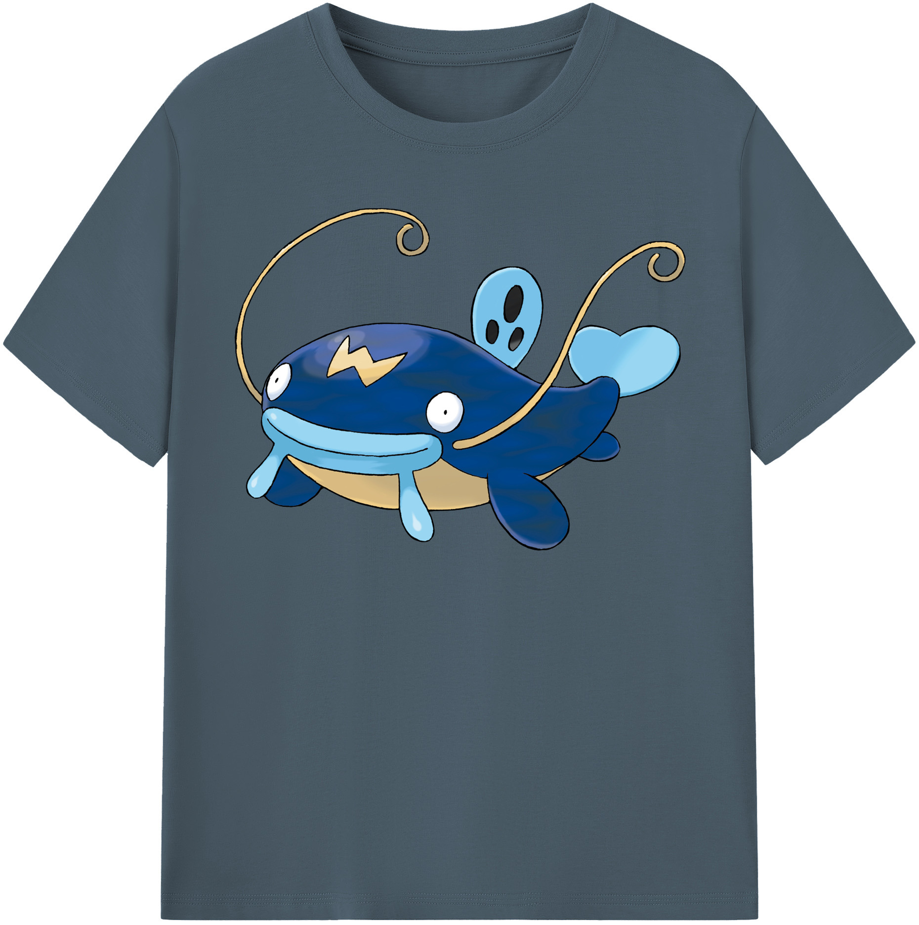 （画像用） ポケットモンスター Pokémon 綿100％半袖Tシャツ（フロントプリント）